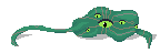 A shoggoth resting at the end of the line